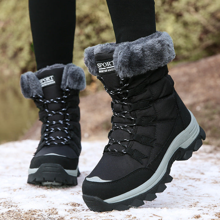 Damen Thermo-Winterstiefel mit isolierendem Innenfutter und rutschfester Sohle Echoarchiv