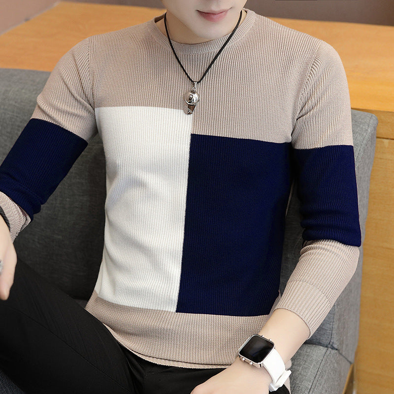 Herren modisches Sweatshirt mit geometrischem Muster Echoarchiv