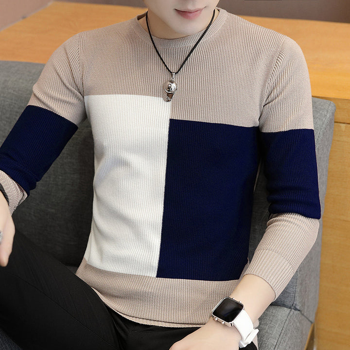 Herren modisches Sweatshirt mit geometrischem Muster Echoarchiv