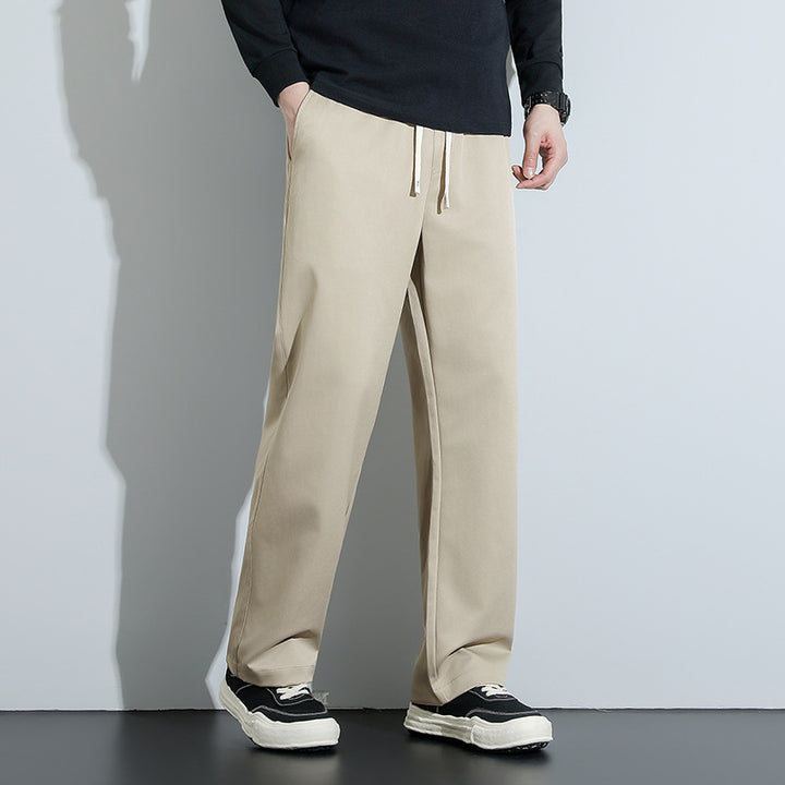 Herren Bequeme Freizeithose mit elastischem Bund und Taschen Echo Archiv