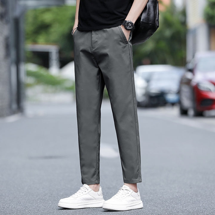 Herren Modische Chino-Hose mit elastischem Bund Echo Archiv