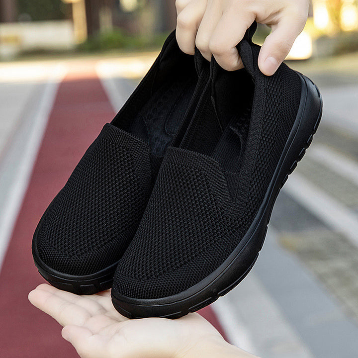 Damen nan nahtloser Strick-Slipper mit ergonomischer Fußbettenkontur und stoßabsorbierender Leichtlaufsohle Echo Archiv