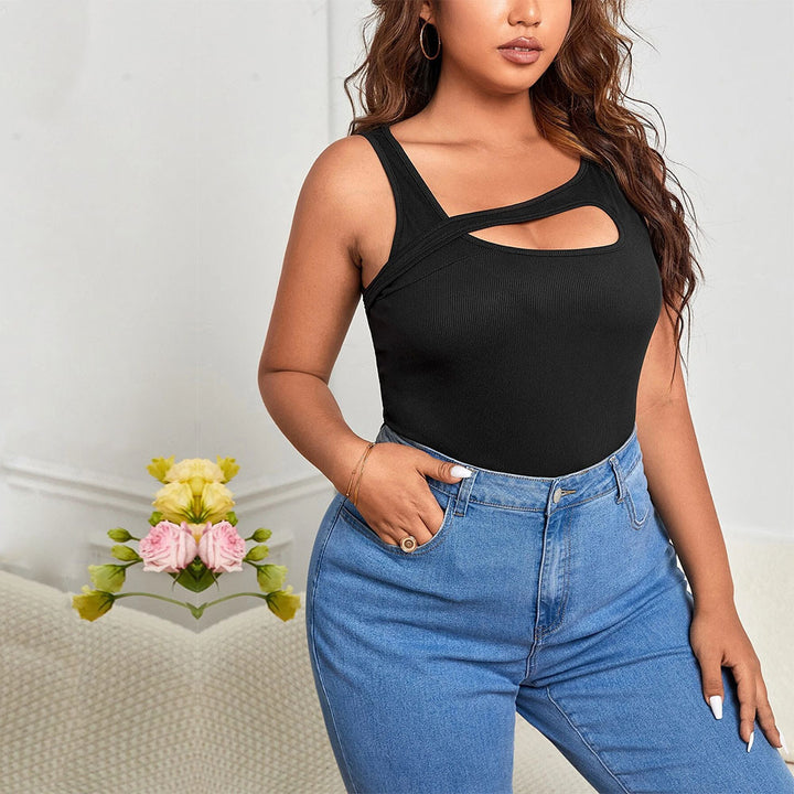 Damen Body mit asymmetrischem Cut-Out und komfortablem Schlangenprint Echo Archiv