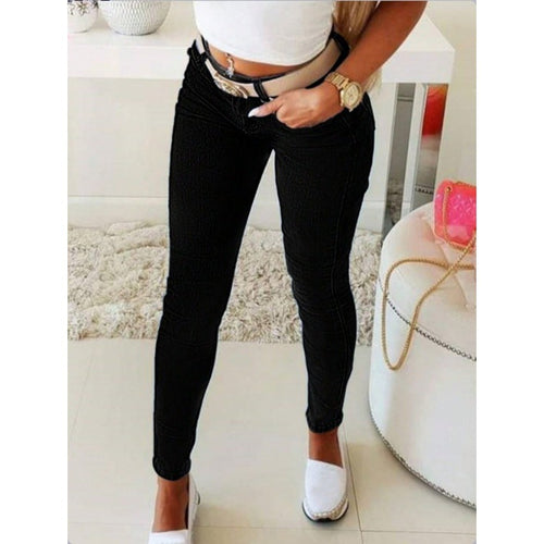 Damen Sculpting Skinny-Jeans mit mittelhoher Taille und Superstretch-Sitz Echo Archiv