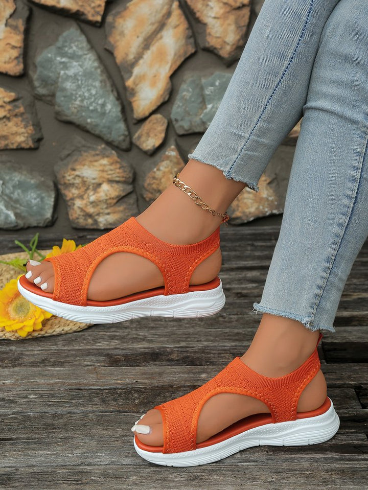 Damen Atmungsaktive Sport-Sandalen mit elastischem Obermaterial und rutschfester Sohle – Sorelia