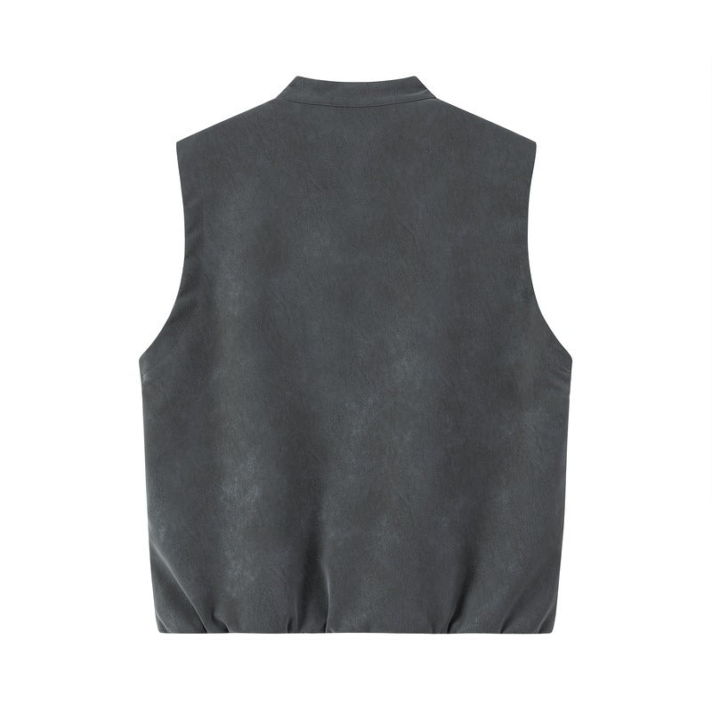 Herren Stylische Lederweste Echo Archiv