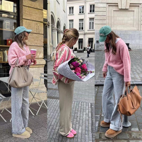 Damen Leichte gesteppte Jacke im Kimono-Stil mit floralem Blockdruck und Kontrastpaspel Echo Archiv