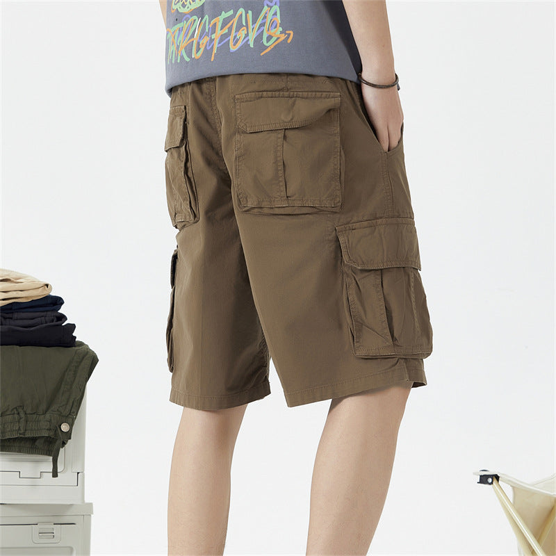 Herren leichte Cargo-Shorts mit mehreren praktischen Taschen Echoarchiv