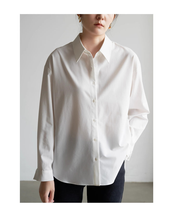 Damen Schicke und lässige Bluse mit oversized Schnitt Echoarchiv