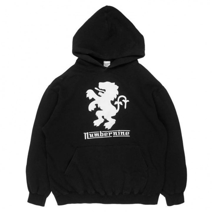 Unisex nan Kapuzensweatshirt mit Used-Frontdruck und Kängurutasche Echo Archiv