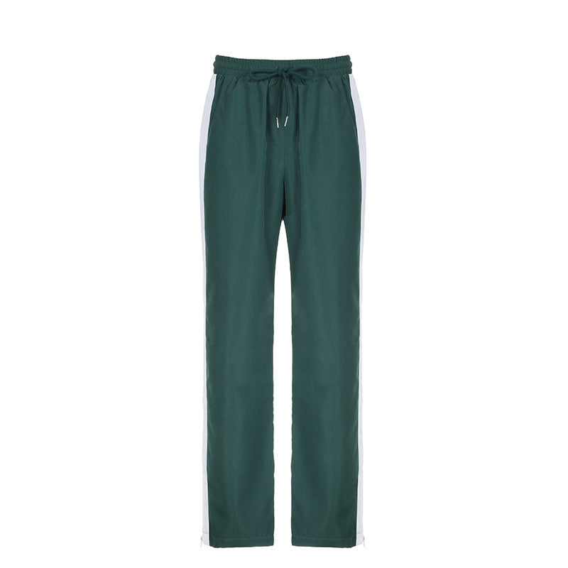 Damen nan kurz geschnittene sportliche Cropped-Bomberjacke mit durchgehendem Reißverschluss und tailliertem Kordelzug Echo Archiv