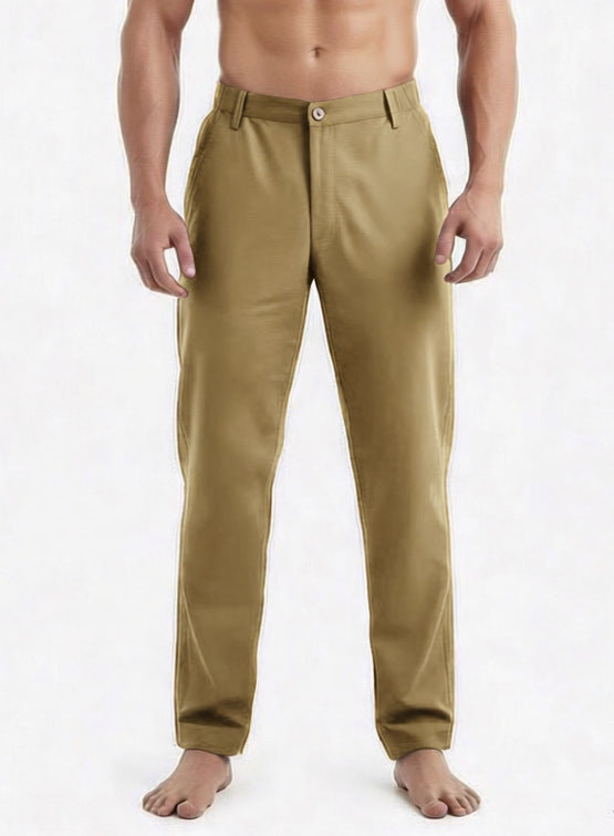 Herren Relaxed-Fit Loungehose in Chino‑Optik mit Komfortbund Echo Archiv