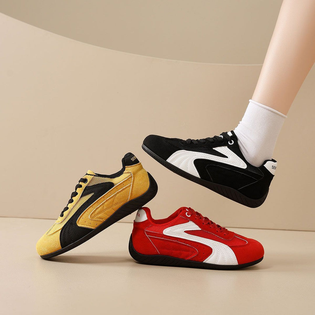 Damen Lauf-Sneaker mit atmungsaktiver Mesh-Oberfläche und griffiger Gummisohle Echo Archiv
