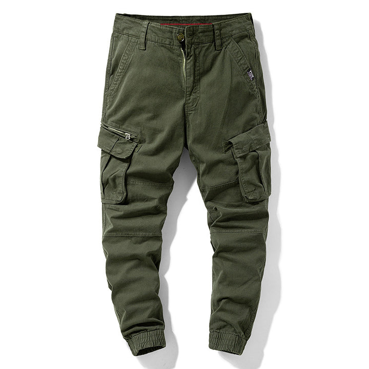 Herren Tactical‑Style Cargo‑Joggerhose mit multifunktionalen Taschen und elastischen Bündchen Echo Archiv