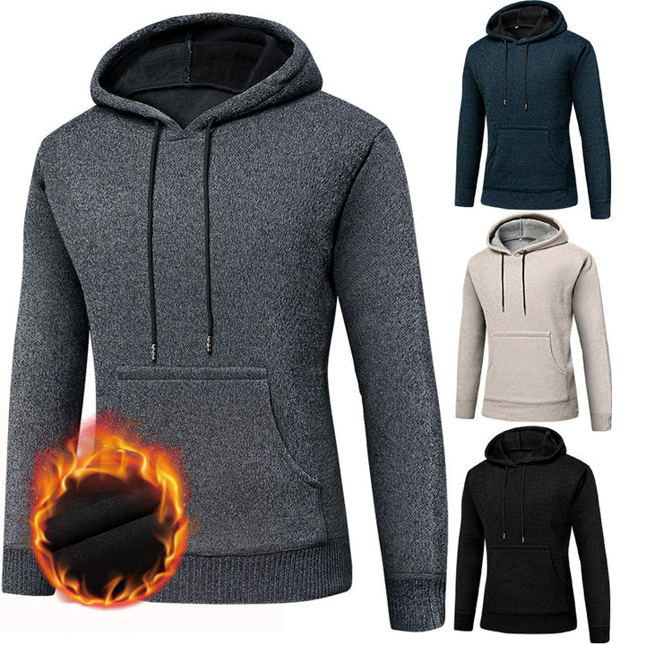 Herren bequemer Kapuzenpullover aus thermoregulierendem Material Echoarchiv
