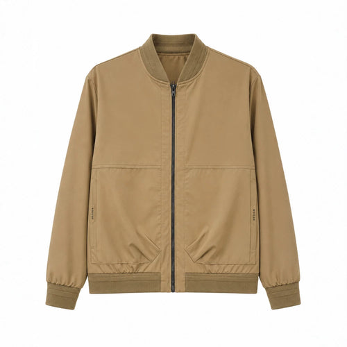 Herren Lässige Übergangsjacke mit Reißverschluss Echo Archiv