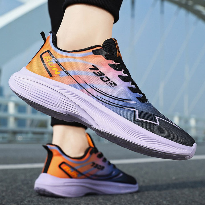 Damen nan leichter atmungsaktiver Lauf- und Trainingssneaker mit gedämpfter EVA-Plateausohle Echo Archiv