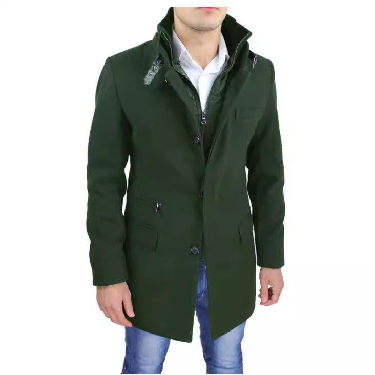 Herren modischer Warmjacke mit innovativem Innenfutter Echoarchiv
