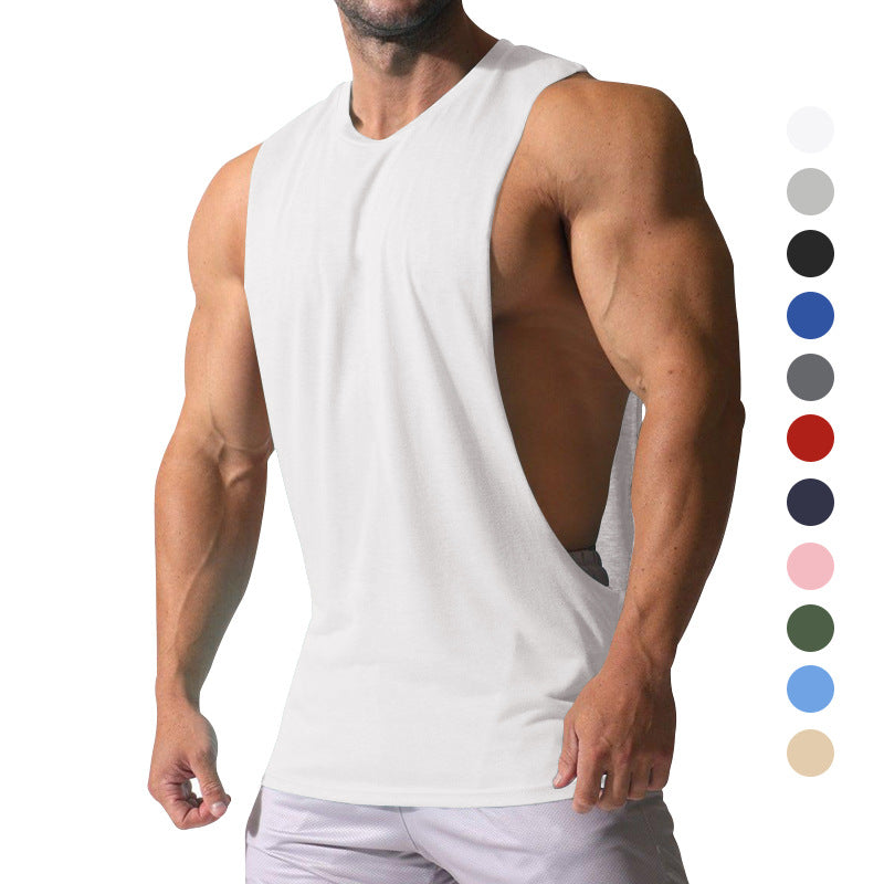 Herren nan Muskelshirt mit extra tiefen Armöffnungen und atmungsaktivem Baumwollmix Echo Archiv