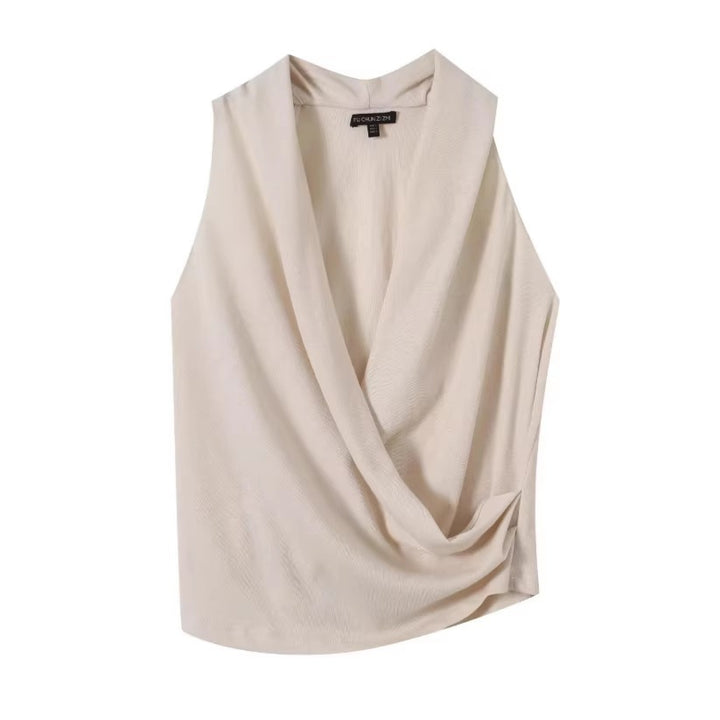 Damen Wickeloberteil mit elegantem, fließendem Stoff Echo Archiv