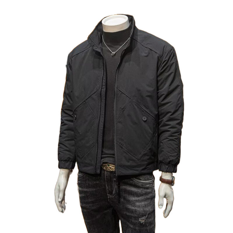 Herren Kurze Steppjacke mit hohem Kragen Echo Archiv