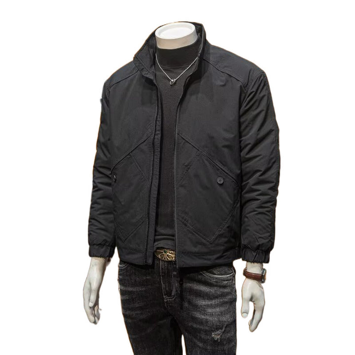 Herren Kurze Steppjacke mit hohem Kragen Echo Archiv
