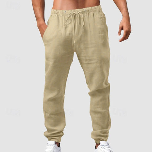 Herren Baumwoll-Jogginghose mit elastischem Bund und praktischen Taschen Echoarchiv