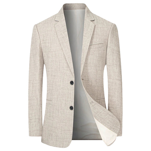 Herren eleganter Freizeitblazer mit strukturierter Oberfläche Echoarchiv