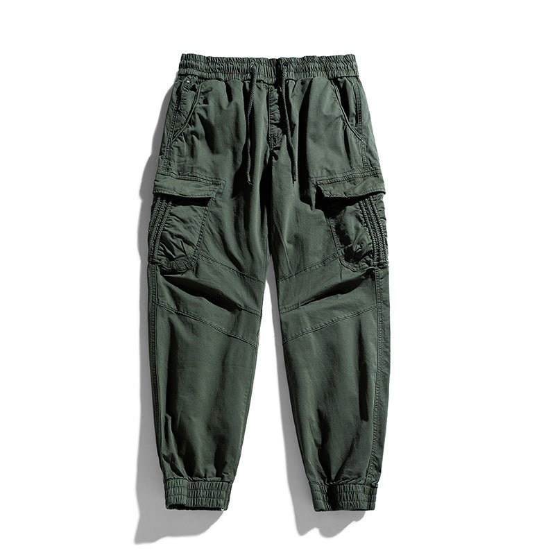 Herren Cargo-Joggerhose mit ergonomischen Kniepasse, elastischem Tunnelzugbund und großvolumigen Klappentaschen Echo Archiv