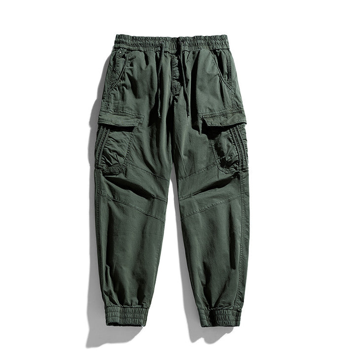 Herren Cargo-Joggerhose mit ergonomischen Kniepasse, elastischem Tunnelzugbund und großvolumigen Klappentaschen Echo Archiv