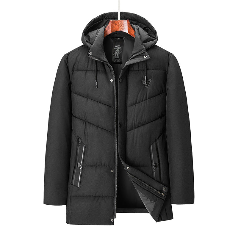Herren Multifunktionale Steppjacke mit Kapuze Echo Archiv