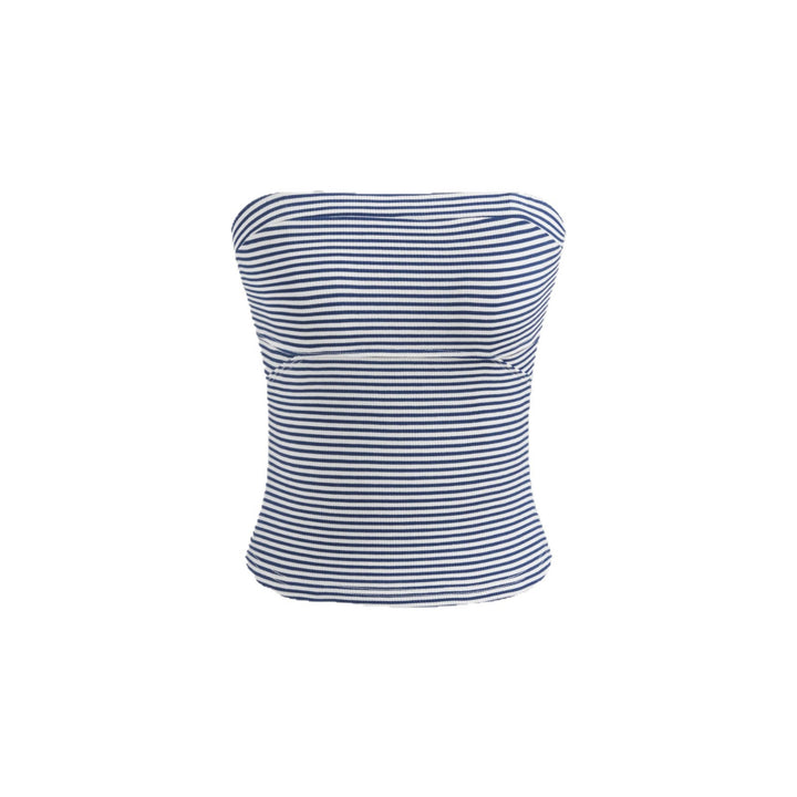 Damen Bandeau-Top mit feinen Streifen Echo Archiv