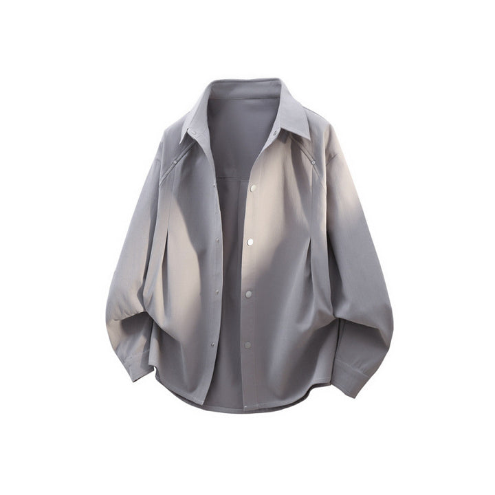 Herren Lässige Overshirtjacke Echo Archiv