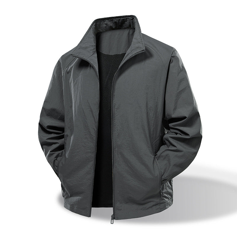 Herren Leichte Übergangsjacke mit atmungsaktiven Materialien Echo Archiv