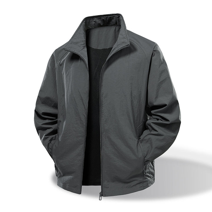 Herren Leichte Übergangsjacke mit atmungsaktiven Materialien Echo Archiv