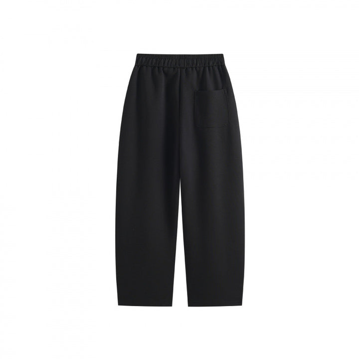 [Damen] Weite Highwaist-Loungehose mit Kordelzug, elastischem Bund und Seitentaschen Echo Archiv