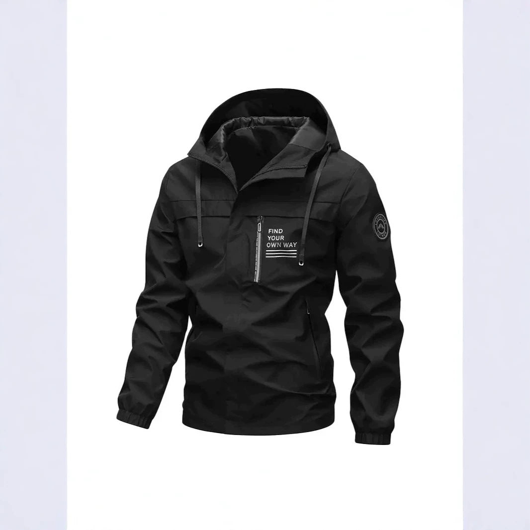 Herren Funktionsjacke mit hohem Kragen Echo Archiv