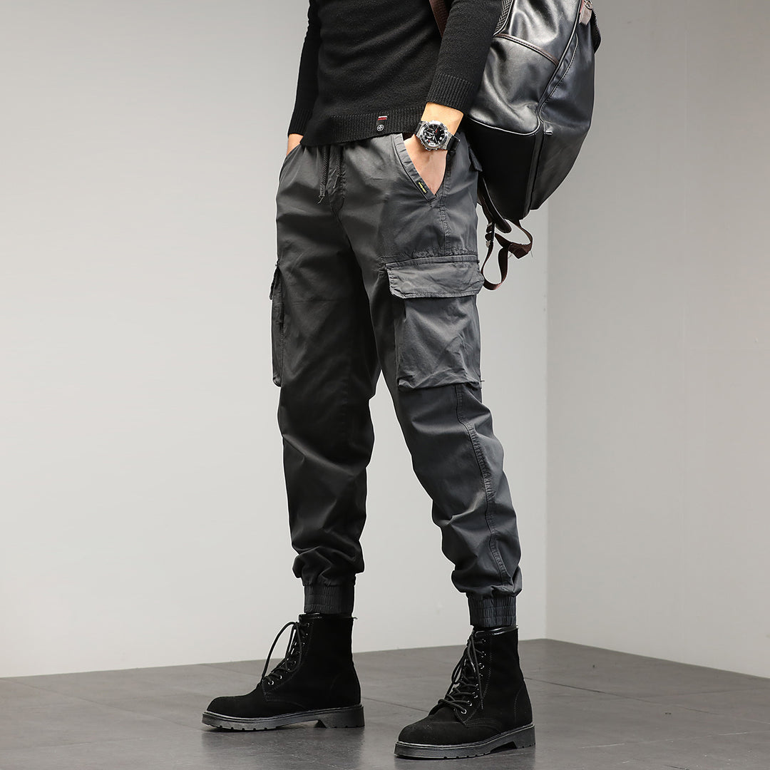 Herren Cargohose mit elastischem Bund und praktischen Seitentaschen Echoarchiv