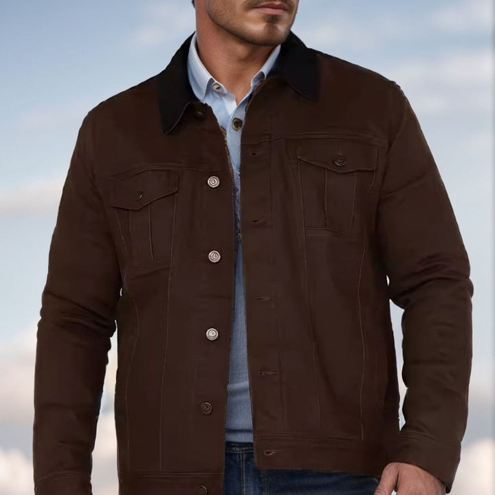 Herren robuste Baumwolljacke Echoarchiv