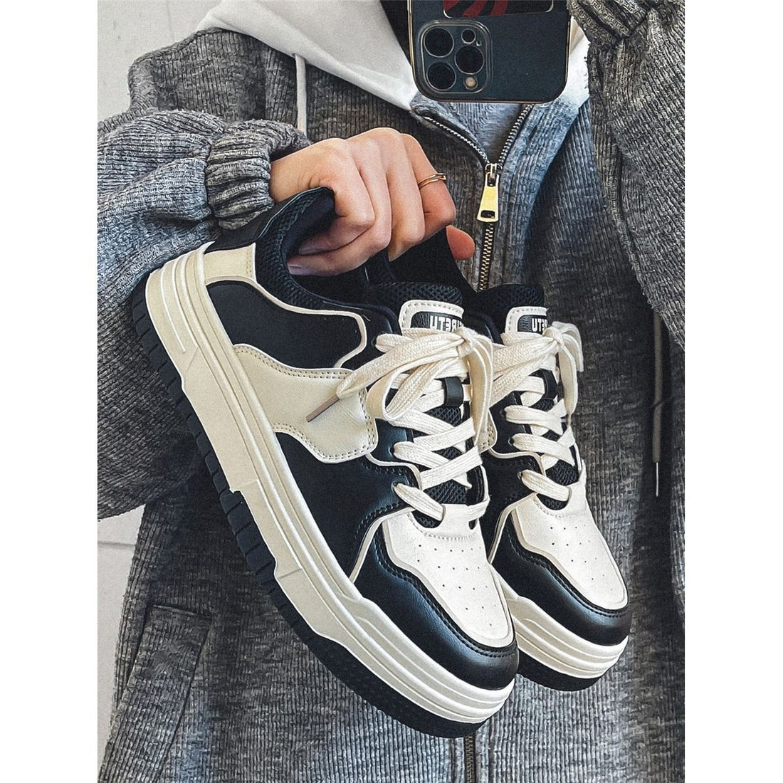 Damen Sneaker mit verstärktem Dämpfungssystem und modernem Design – Névara