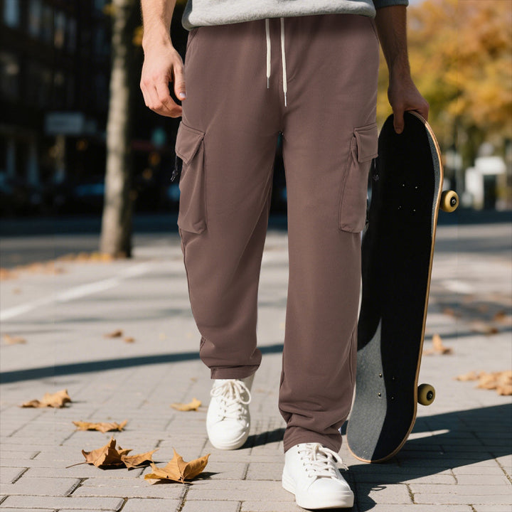 Herren bequeme Cargo-Jogginghose mit praktischen Seitentaschen Echoarchiv