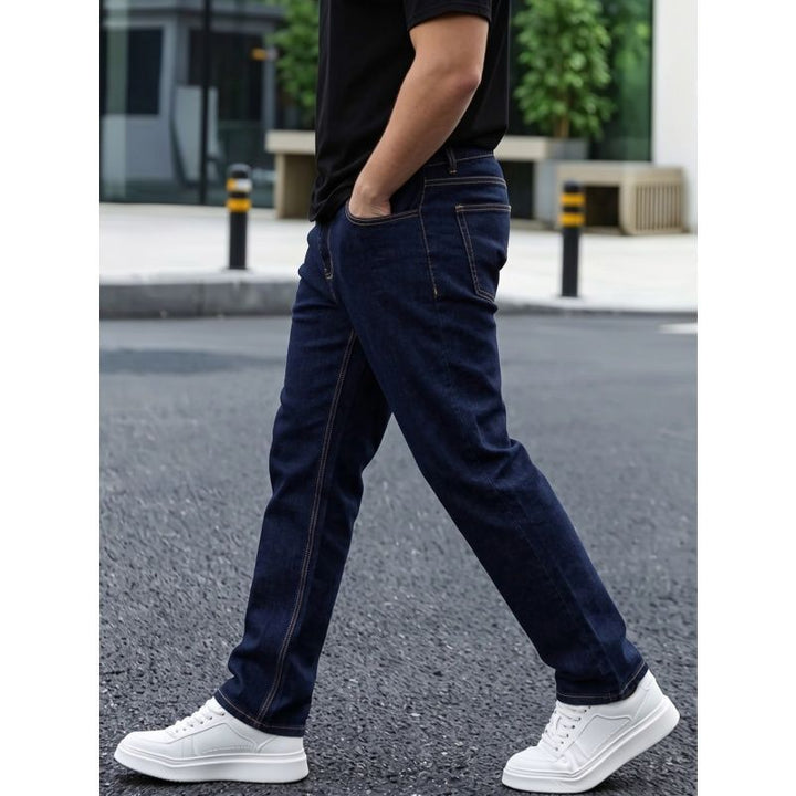 Herren Bequeme Regular Fit Jeans Echoarchiv