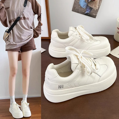 Damen Komfortable Sneaker mit dicker Sohle und atmungsaktivem Obermaterial Echo Archiv