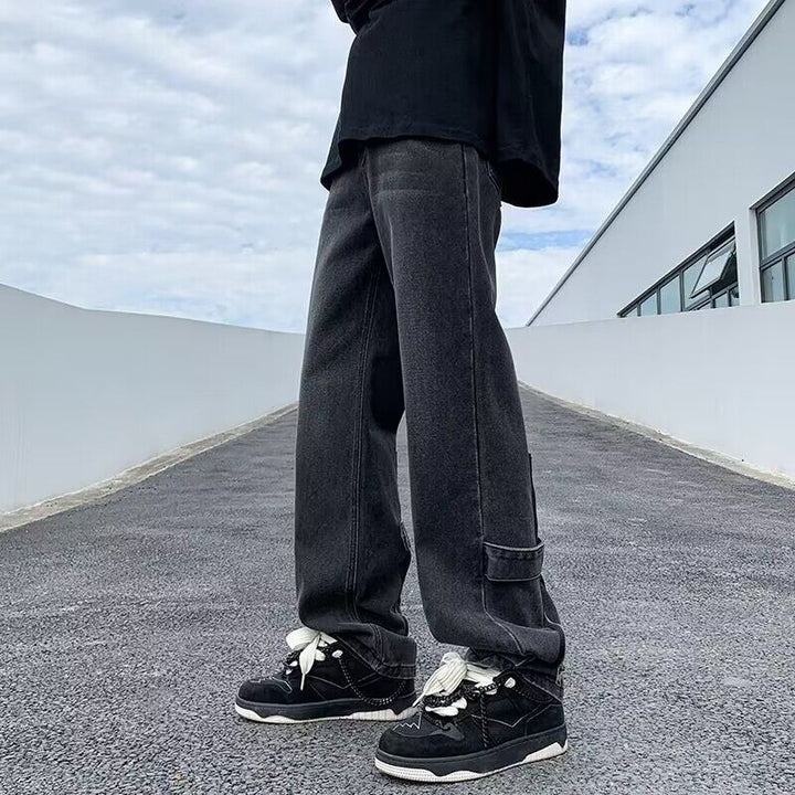 Herren Lässige Baggy Jeans mit innovativem Design Echoarchiv