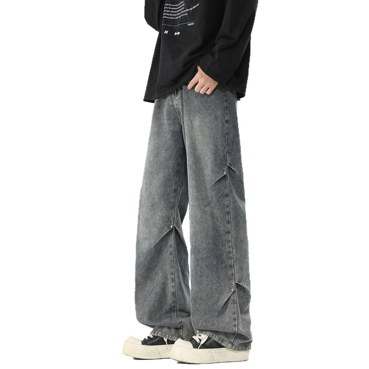 Herren baggy Jeanshose mit lässigem Schnitt und praktischen Taschen Echoarchiv