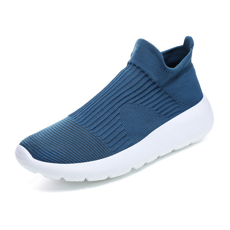 Unisex Elastischer Strick-Slipper mit nahtlosem Schaft und ergonomischer Leichtsohle Echoarchiv