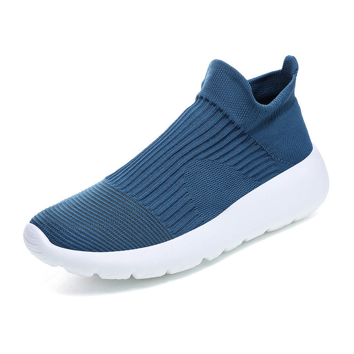 Unisex Elastischer Strick-Slipper mit nahtlosem Schaft und ergonomischer Leichtsohle Echoarchiv