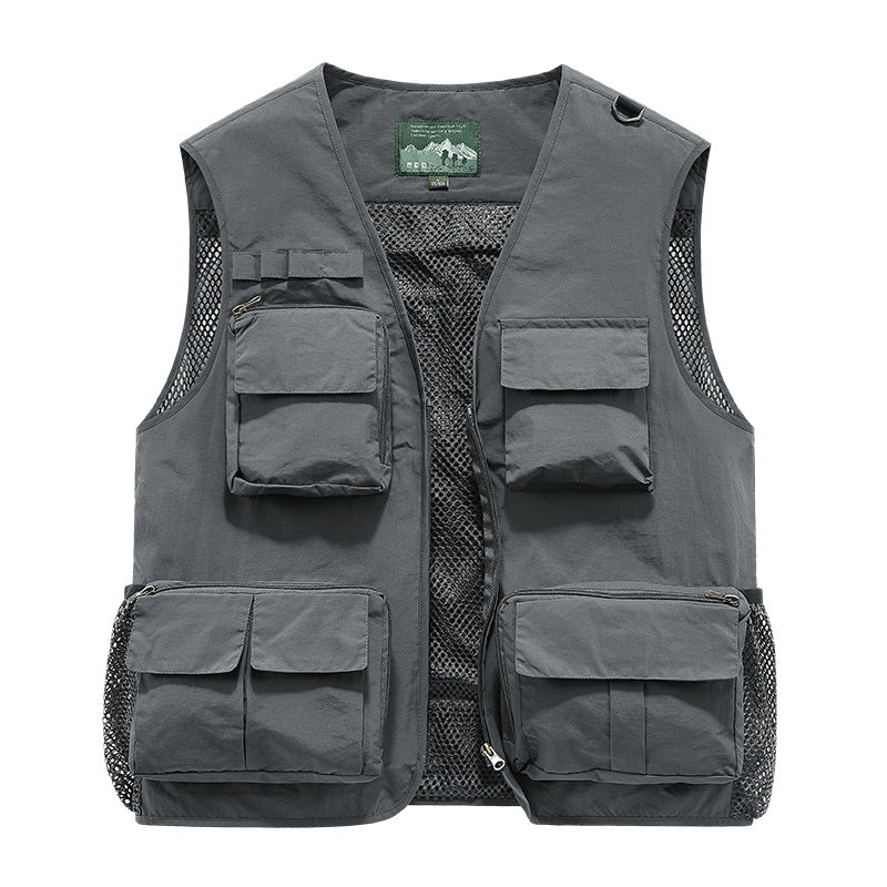 Herren Multifunktionale und atmungsaktive Outdoor-Weste Echo Archiv
