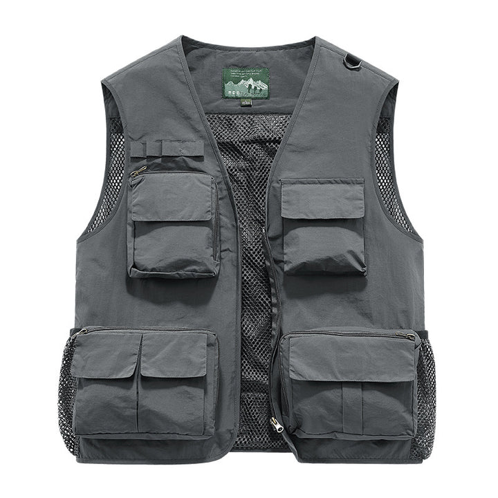 Herren Multifunktionale und atmungsaktive Outdoor-Weste Echo Archiv