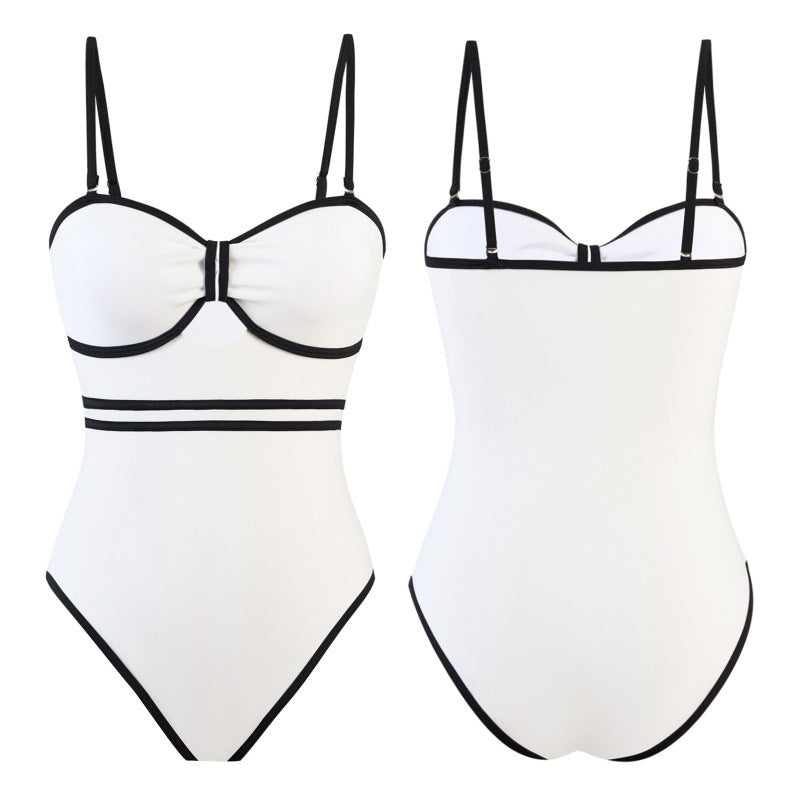 Damen Badeanzug mit elegantem Rock Echo Archiv
